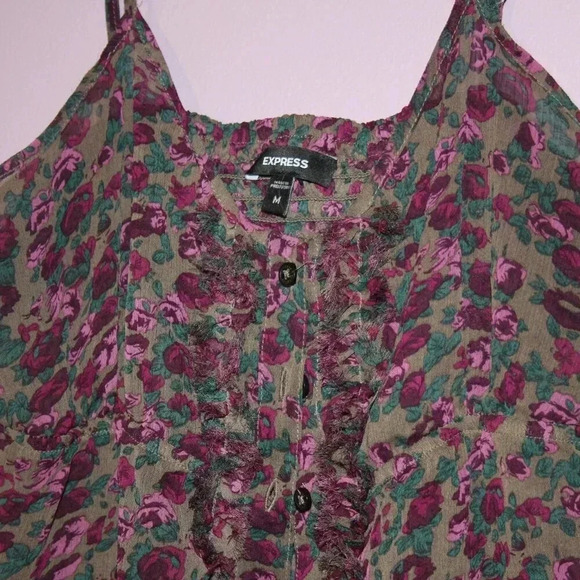 Express Medium Spaghetti Strap Tank Top - Picture 4 of 15